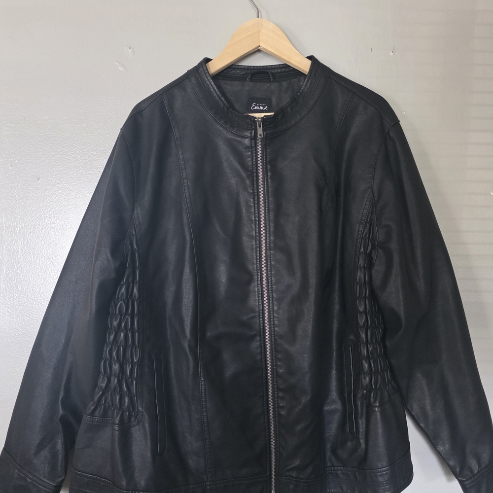 Black Pleather Jacket